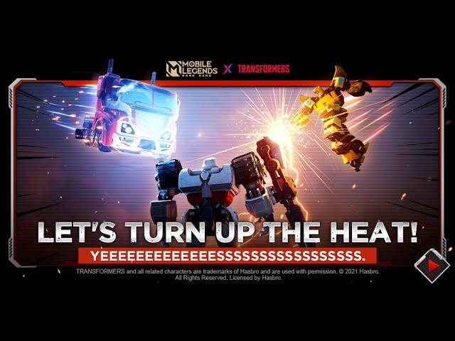 Let's turn up the heat! | MLBB x TRANSFORMERS | Mobile Legends: Bang Bang