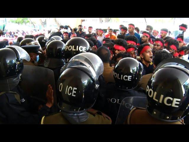 Students, doctors protest in Sri Lanka | AFP