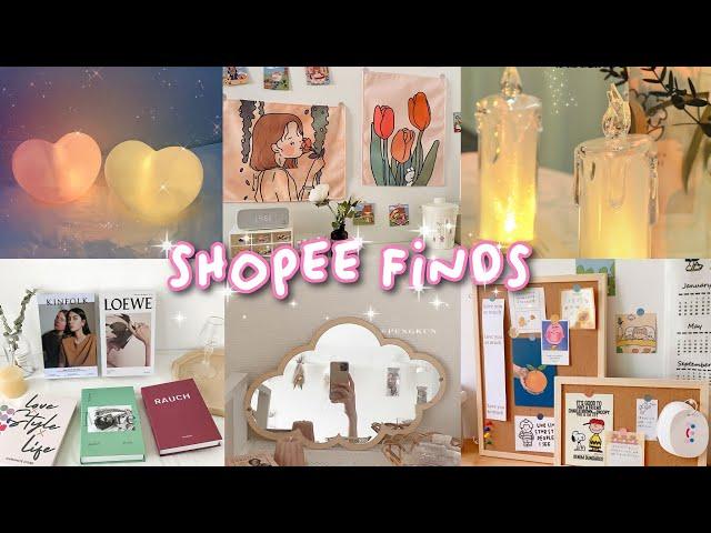 shopee finds  kawaii items • must have room decoration 