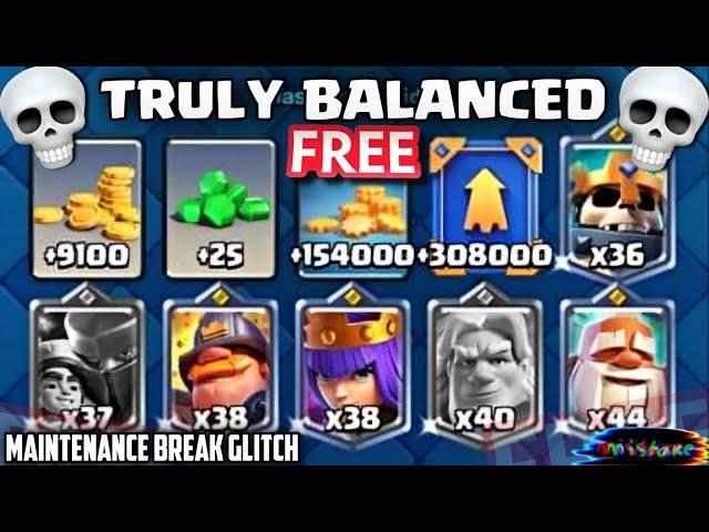 BALANCED - Free Champion  Cards Glitch | Clash Royale New Glitch - Proof