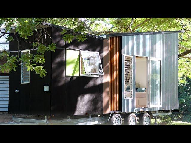 THE COZIEST SWALLOWTAIL COMPLETE TINY HOUSE ON WHEELS OFFERS AFFORDABILITY AND FLEXIBILITY