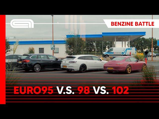 Euro95 vs Euro98 vs 102: heeft het echt zin?