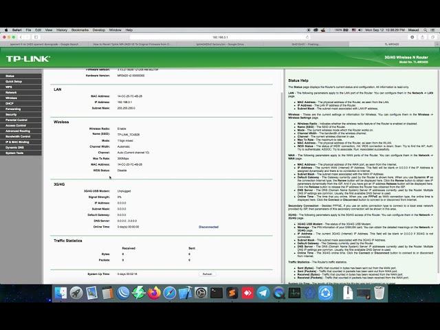 How to Revert TP-Link MR3420 v2 To original Firmware from any Custom firmware.@TPLINKTECH