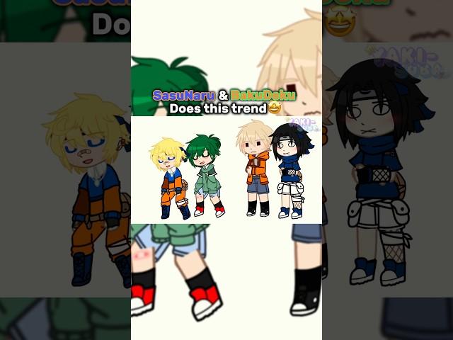 Oh my[BakuDeku] {SasuNaru} #gacha #gachaclub #bnhaoc #naruto  #todochqnsbowls #youtubeshorts