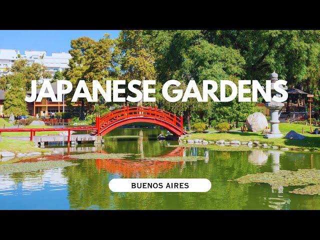 A Walk in the Japanese Garden in Buenos Aires