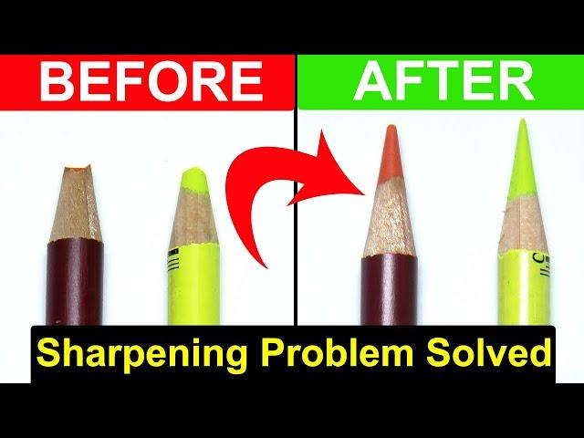 How to sharpen PASTEL PENCILS - The ONLY video you need to watch! Jason Morgan Art