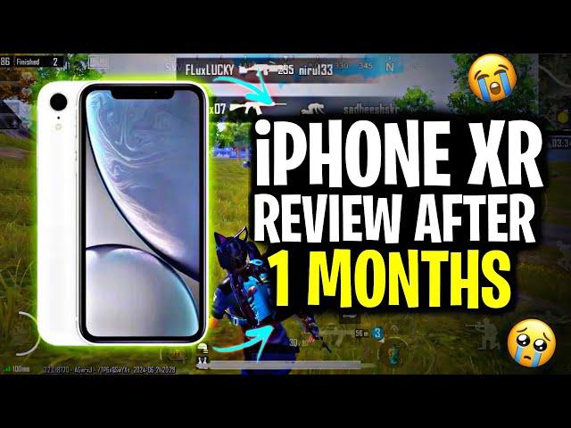 Iphone Xr Bgmi & Pubg  Review After 1 Months / iPhone Xr Bgmi Test In 2024 / iPhone Xr Pubg Test