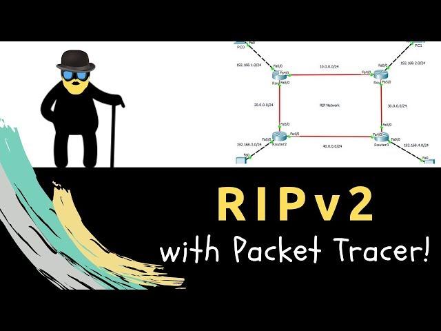 RIPv2 COnfiguration Example on Packet Tracer