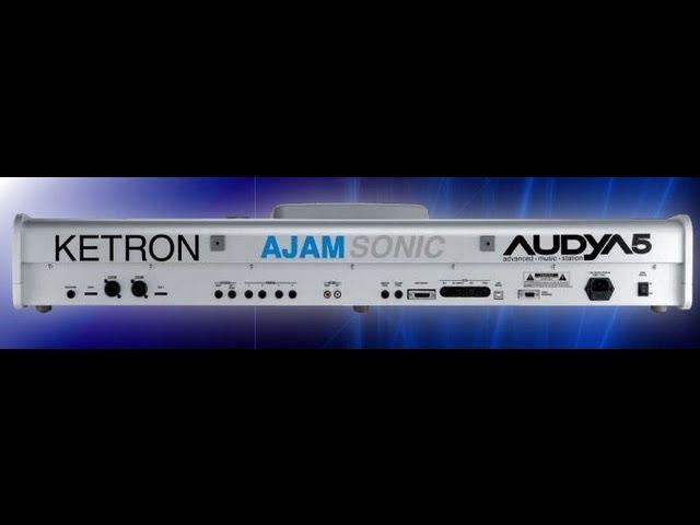 Ketron Audya Ajamsonic : New Ethnic Audio Drums with Voices