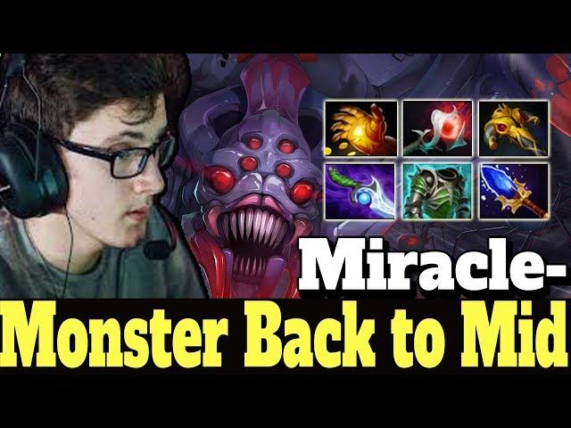 Miracle- [Broodmother] Monster Spider Midlane with Scepter 7.22 Dota 2 Rampage