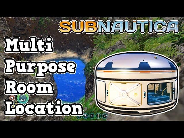 HOW TO FIND THE MULTIPURPOSE ROOM! FRAGMENTS LOCATION | SUBNAUTICA!