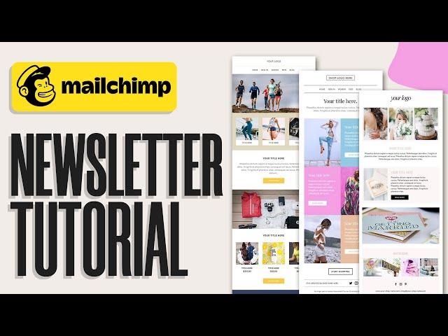 Mailchimp Newsletter Tutorial 2024 | How To Create A Newsletter