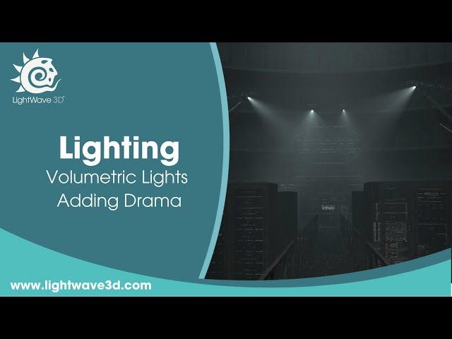 Lightwave 3D Volumetric Lights adding Drama