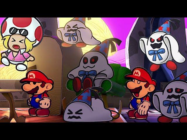 Paper Mario The Thousand-Year Door Remake - All Doopliss Scenes (4K)