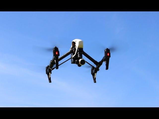 DRONE UNBOXING - DJI INSPIRE 1 TEST RUN