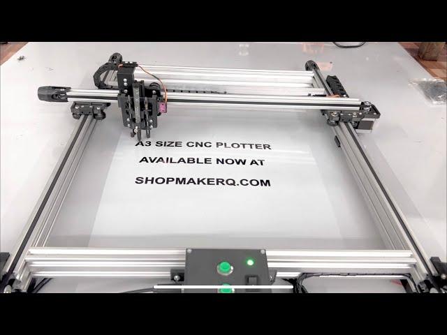 A3 size cnc pen plotter | drawing and writing machine