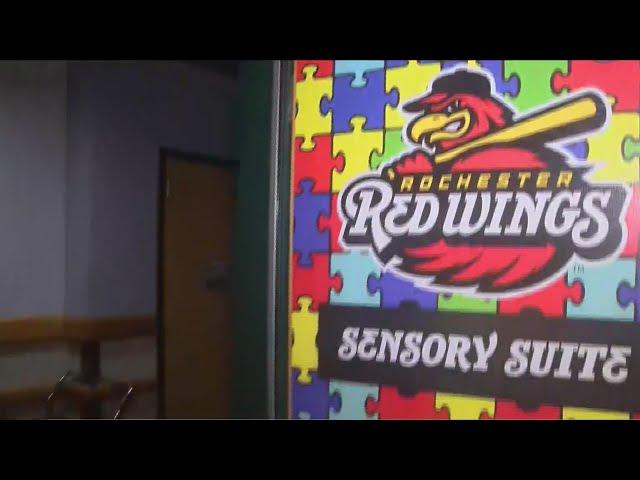 Rochester Red Wings debut 'Sensory Safe Suite' for autistic baseball fans