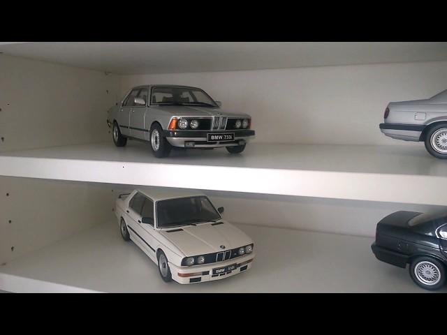 BMW 1/18 Car Diecast Collection Sammlung "Youngtimer"