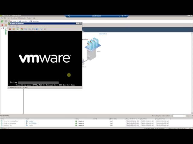 How to install Windows 2012 in VMware ESXi