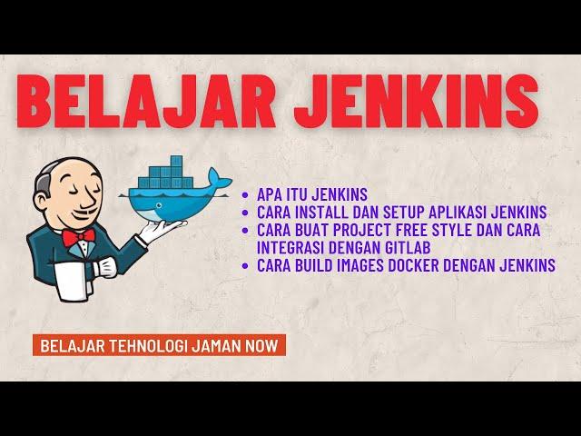 BELAJAR JENKINS - DEVOPS TOOLS - AUTOMATION TOOLS - CI/CD PROSES #jenkins #jenkinstutorial #cicd