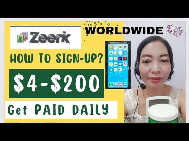 Get PAID Daily! How to use Zeerk?(A Step-by-StepTutorial)#onlinejobs #workfromhome #makemoneyonline