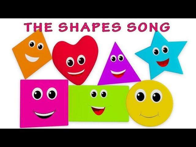 Shapes Song Effects | Shape Song Cocomelon | Learning Shapes | Shapes Rhymes @CoComelon