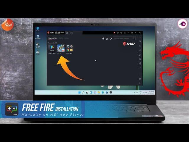 How To Install Free Fire Manually on MSI App Player For Low End PC