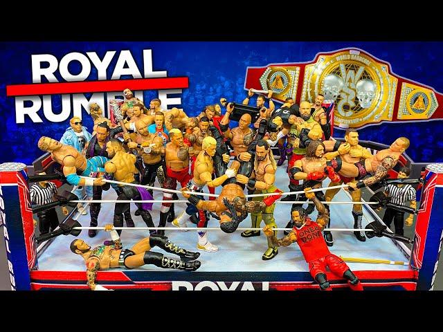 Royal Rumble 2024 Action Figure Match! Hardcore Championship!