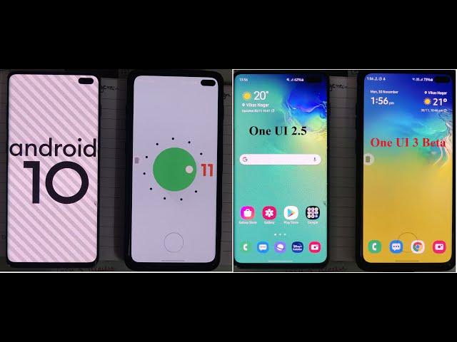 Samsung Galaxy S10 Plus One UI 3 Beta