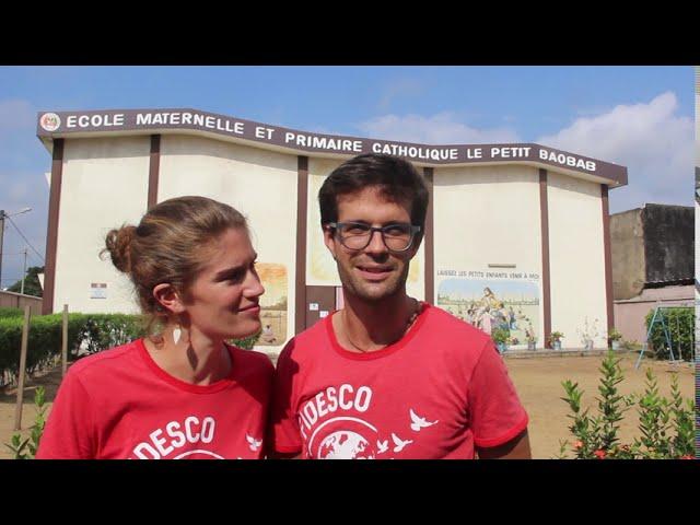 Clotilde et Arthur - volontaires en Côte d'Ivoire [SUR LE TERRAIN]