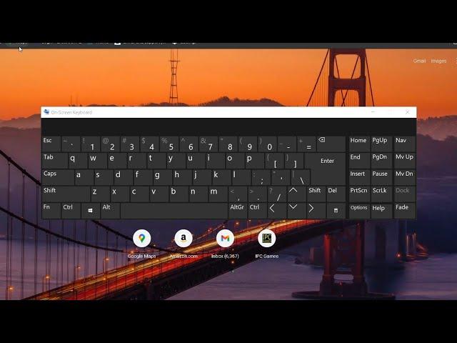 How To Use On Screen Keyboard Windows 10 | How To Get On-Screen Keyboard Windows 10