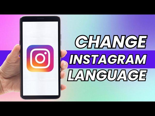 Change the Instagram language to Arabic | How do you change the Language on Instagram 2023