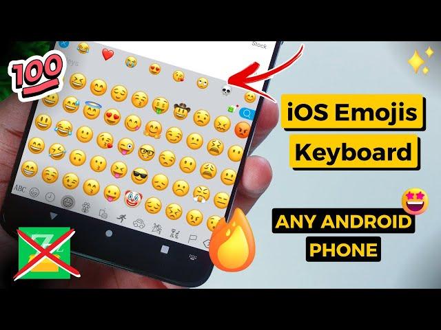 How to change emoji style on Android - ios keyboard on android