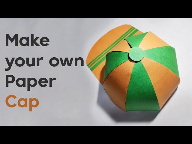 Make your own paper cap | Best craft for Independence day and Republic day | DIY | The Stylize Craft