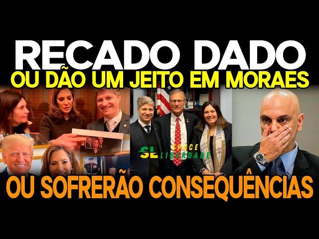 URGENTE! EUA MANDA RECADO PARA MORAES! PARLAMENTARES CONSEGUIRAM! STF NÃO ESPERAVA ISSO! ENCURRALADO