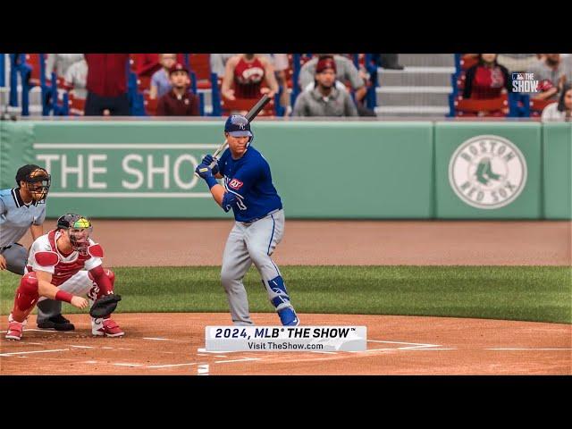 Boston Red Sox vs Kansas City Royals 7/14/2024 MLB The Show 24 Gameplay