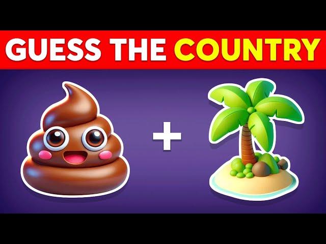 Guess the Country by Emoji Monkey Quiz