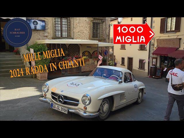 Mille Miglia 2024 Impressionen aus Radda in Chianti