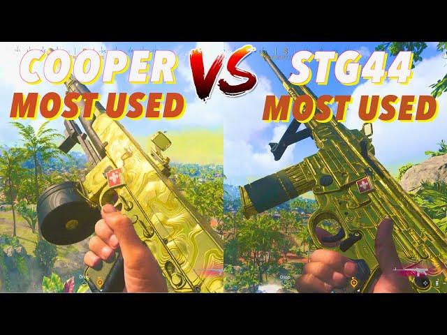 Cooper Carbine VS STG44 | BEST Sniper Support in Warzone