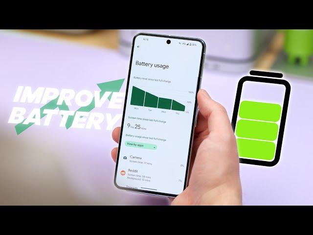 How to IMPROVE Google Pixel battery life | Simple tips!