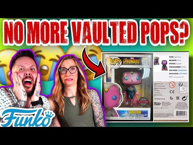 NO MORE VAULTED POPS? | Funko Pop Hot Topic Vision Rerelease | Vaulted Funko Pops | UNBOXING POPS!