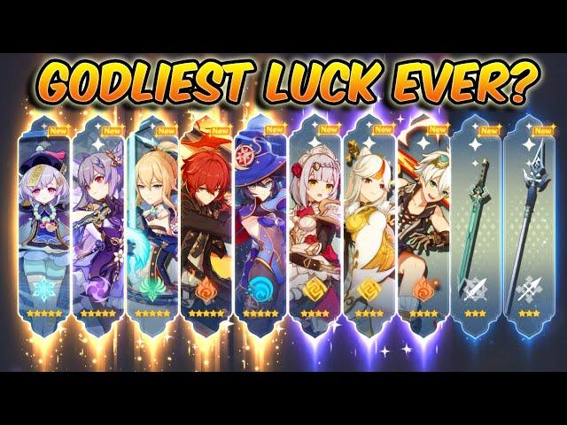 THE GREATEST WISHES YOU WILL EVER SEE IN YOUR LIFE (Genshin Impact INSANE reroll 250+ summons)