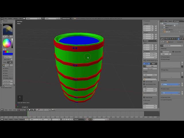 Material Optimization using Color ID Maps (Blender/Unity/Substance Painter 2)