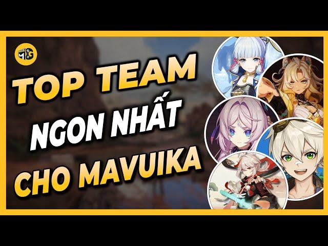 TOP những team NGON NHẤT cho hỏa thần Mavuika | Genshin Impact.