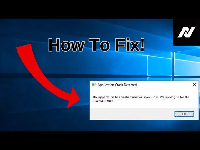 How To Fix "Application Crash Detected" On (Project Nova)