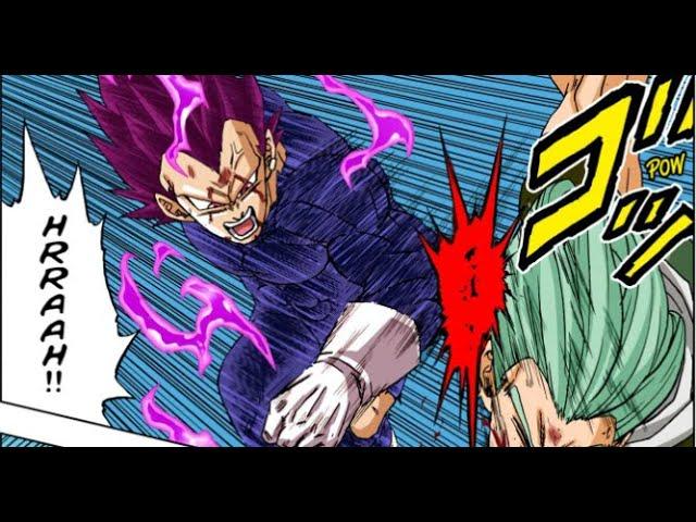 UE VEGETA VS GRANOLAH ROUND 2 MANGA [COLOR]