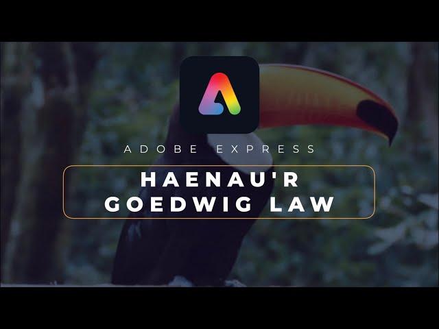 Gwers Adobe Express: Haenau'r Goedwig Law