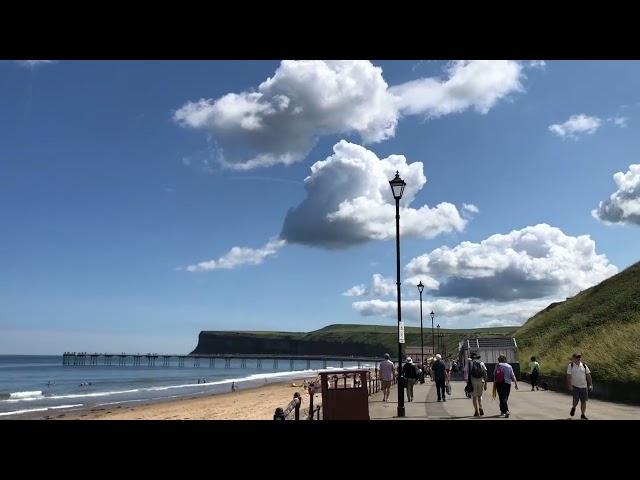 Could this be the busiest day at saltburn beach this year.