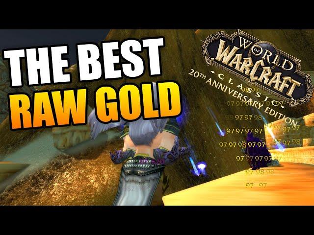 BEST RAW GOLD FARM in Fresh Classic WoW (Mage ONLY)