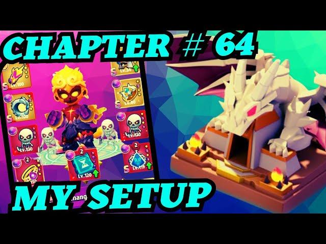 ARCHERO: MY SETUP CLEAN CHAPTER #64! FIRST LOOK CHAPTER #64! WUKONG THE BEST HEROES!